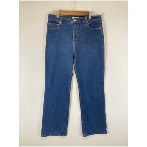 Classic Levi's 512 Perfectly Slimming Womens 16M Straight Leg Jeans High Rise